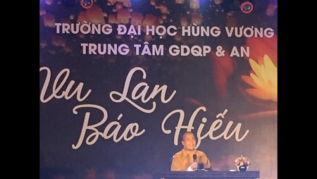 ĐĐ Thích Đạo Nguyện Giảng về Vu Lan Báo Hiếu giảng tại Trường Đại Học Hùng Vương 2022