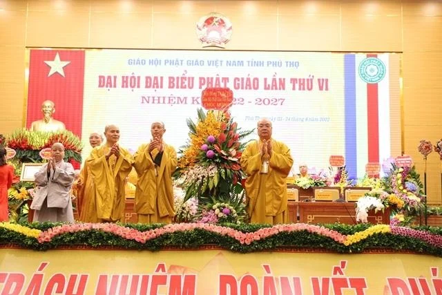 Phú Thọ: Thượng tọa Thích Minh Nghiêm được tái suy cử Trưởng ban Trị sự tỉnh nhiệm kỳ 2022-2027 2