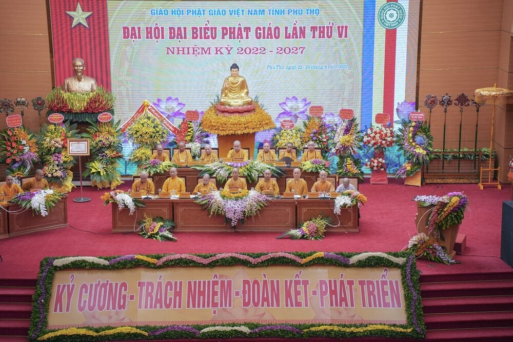 Phú Thọ: Thượng tọa Thích Minh Nghiêm được tái suy cử Trưởng ban Trị sự tỉnh nhiệm kỳ 2022-2027 4