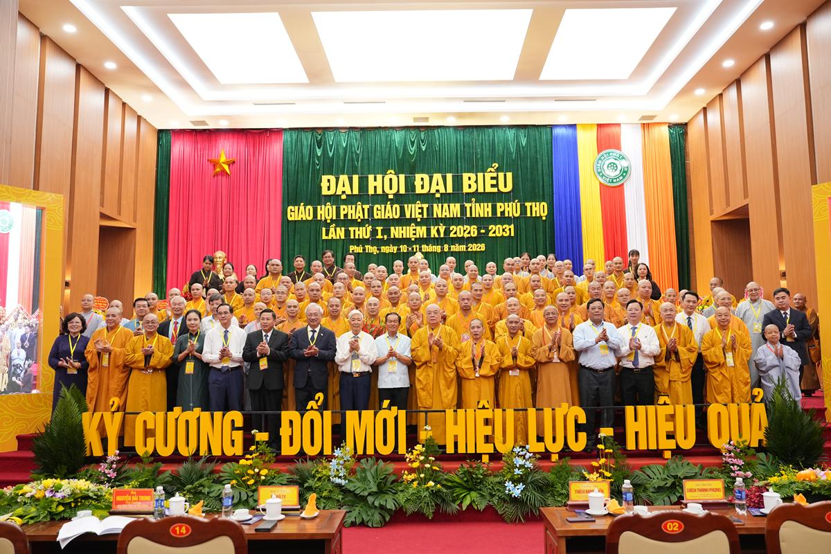 TT. Thích Minh Nghiêm được suy cử Trưởng BTS GHPGVN tỉnh Phú Thọ nhiệm kỳ 2026