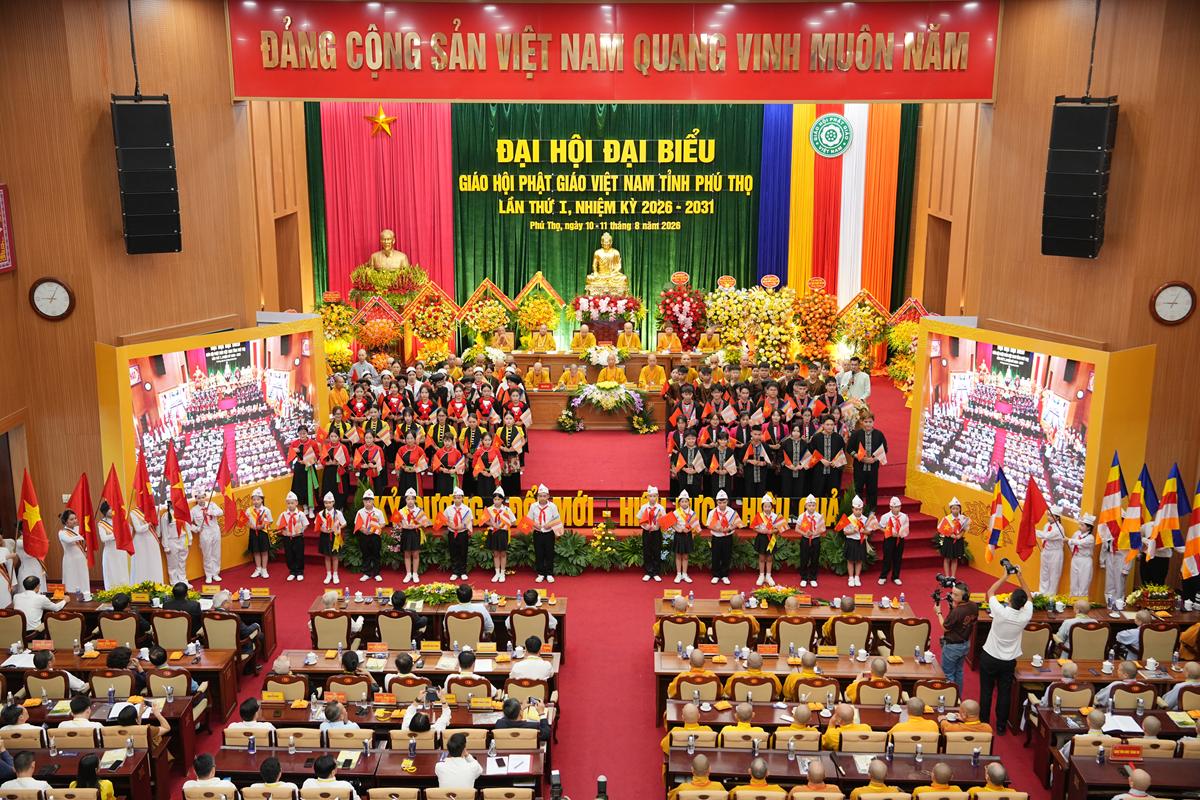 TT. Thích Minh Nghiêm được suy cử Trưởng BTS GHPGVN tỉnh Phú Thọ nhiệm kỳ 2026 - ảnh 32