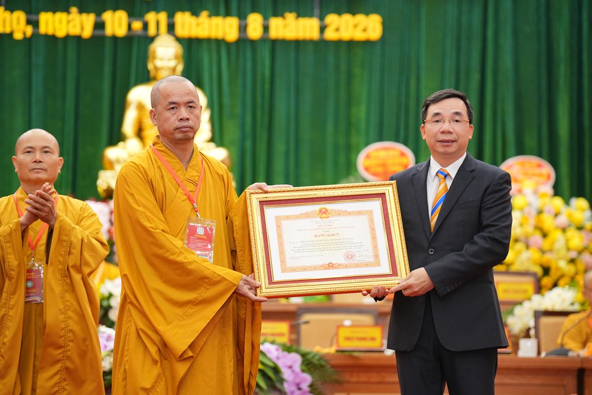 TT. Thích Minh Nghiêm được suy cử Trưởng BTS GHPGVN tỉnh Phú Thọ nhiệm kỳ 2026 - ảnh 52
