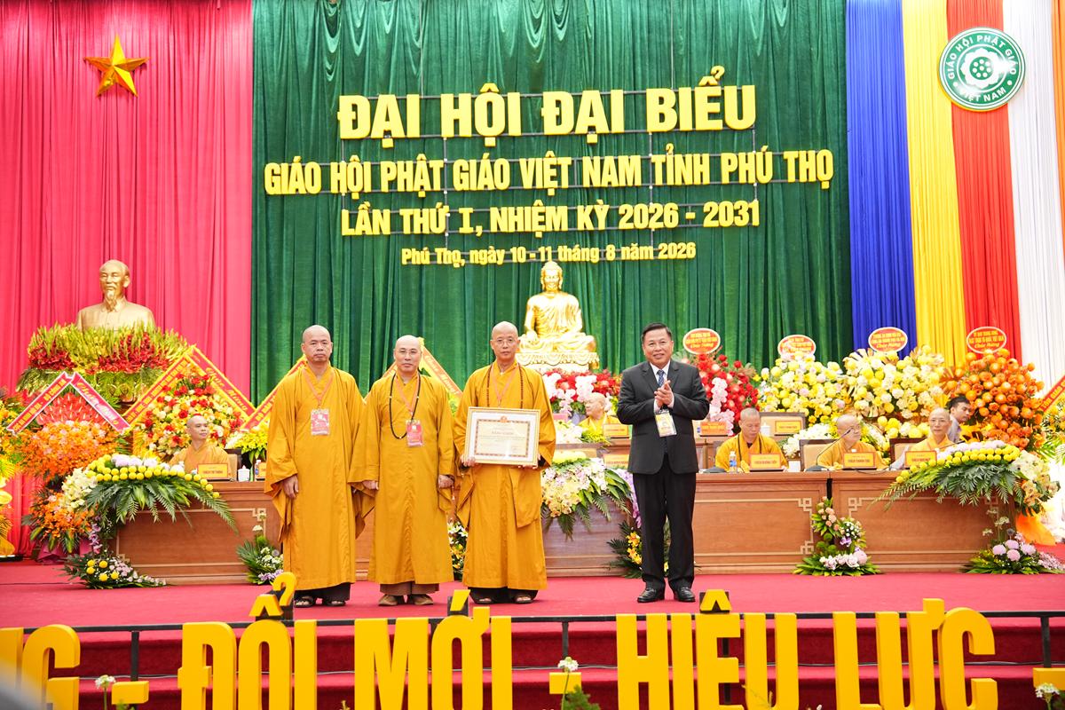 TT. Thích Minh Nghiêm được suy cử Trưởng BTS GHPGVN tỉnh Phú Thọ nhiệm kỳ 2026 - ảnh 55