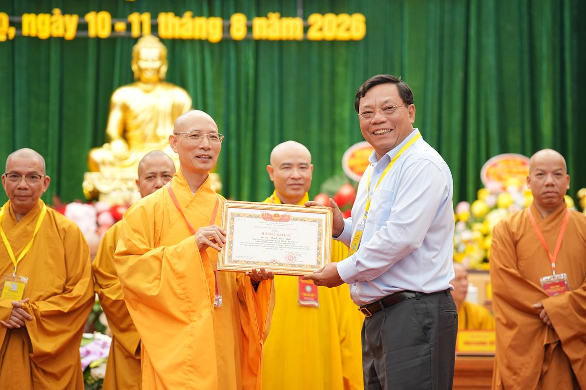 TT. Thích Minh Nghiêm được suy cử Trưởng BTS GHPGVN tỉnh Phú Thọ nhiệm kỳ 2026 - ảnh 56
