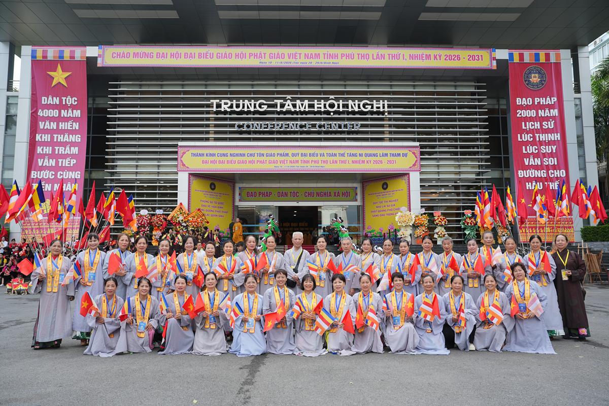 TT. Thích Minh Nghiêm được suy cử Trưởng BTS GHPGVN tỉnh Phú Thọ nhiệm kỳ 2026 - ảnh 118