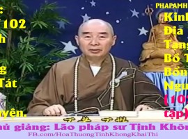 Kinh Địa Tạng Bồ Tát Bổn Nguyện, tập 16/102, Lão Pháp Sư Tịnh Không