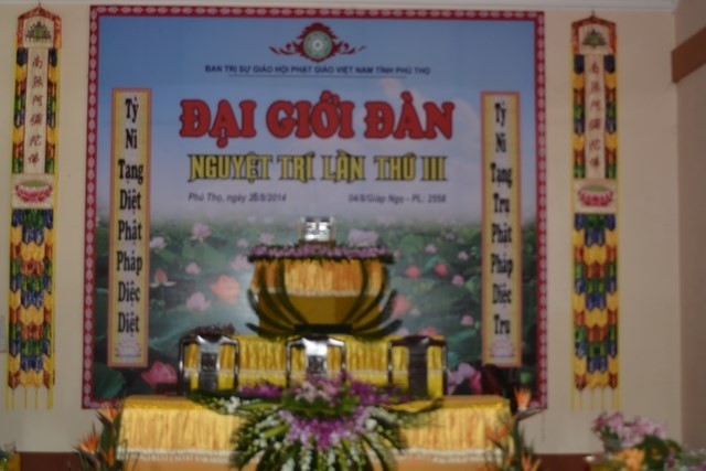 Chuẩn bị Đại Giới đàn Nguyệt Trí III - 2014