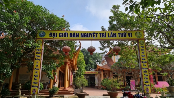 Đại Giới Đàn Nguyệt Trí VI PL.2564-DL.2020