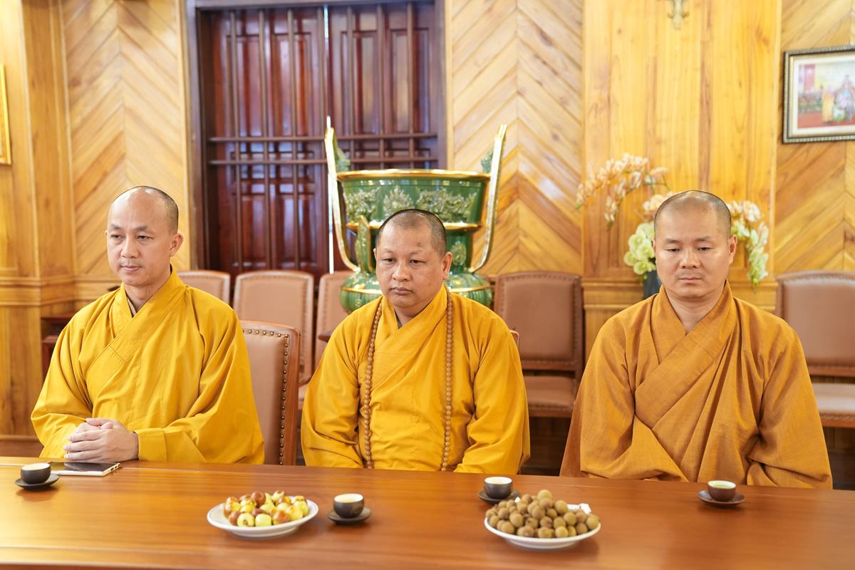 Phân ban Ni giới TW thăm và cúng dàng Trường hạ tại tỉnh Thái Nguyên và Phú Thọ - ảnh 14
