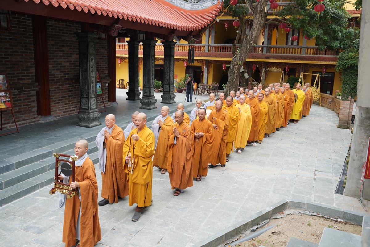 Phân ban Ni giới TW thăm và cúng dàng Trường hạ tại tỉnh Thái Nguyên và Phú Thọ - ảnh 21