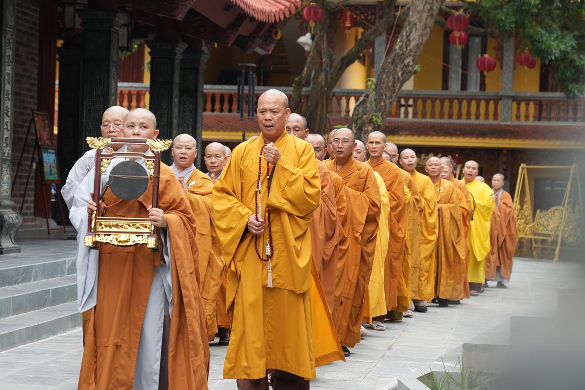 Phân ban Ni giới TW thăm và cúng dàng Trường hạ tại tỉnh Thái Nguyên và Phú Thọ - ảnh 22
