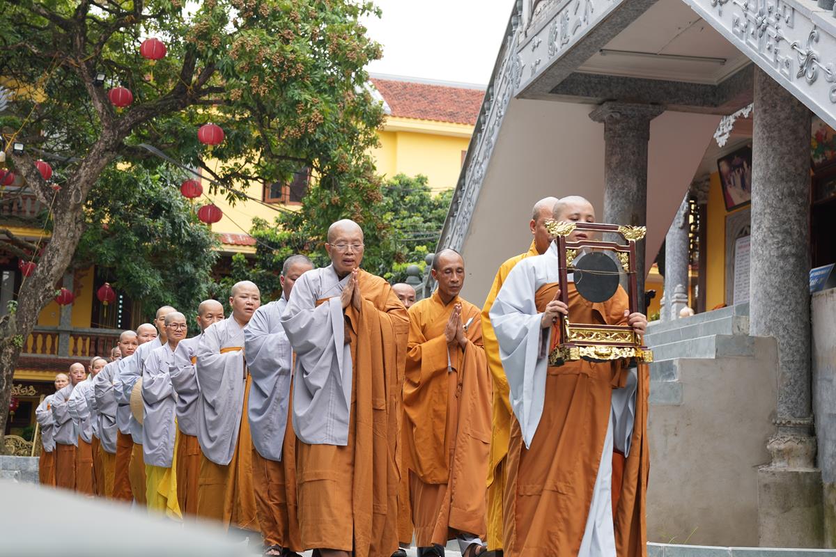 Phân ban Ni giới TW thăm và cúng dàng Trường hạ tại tỉnh Thái Nguyên và Phú Thọ - ảnh 23