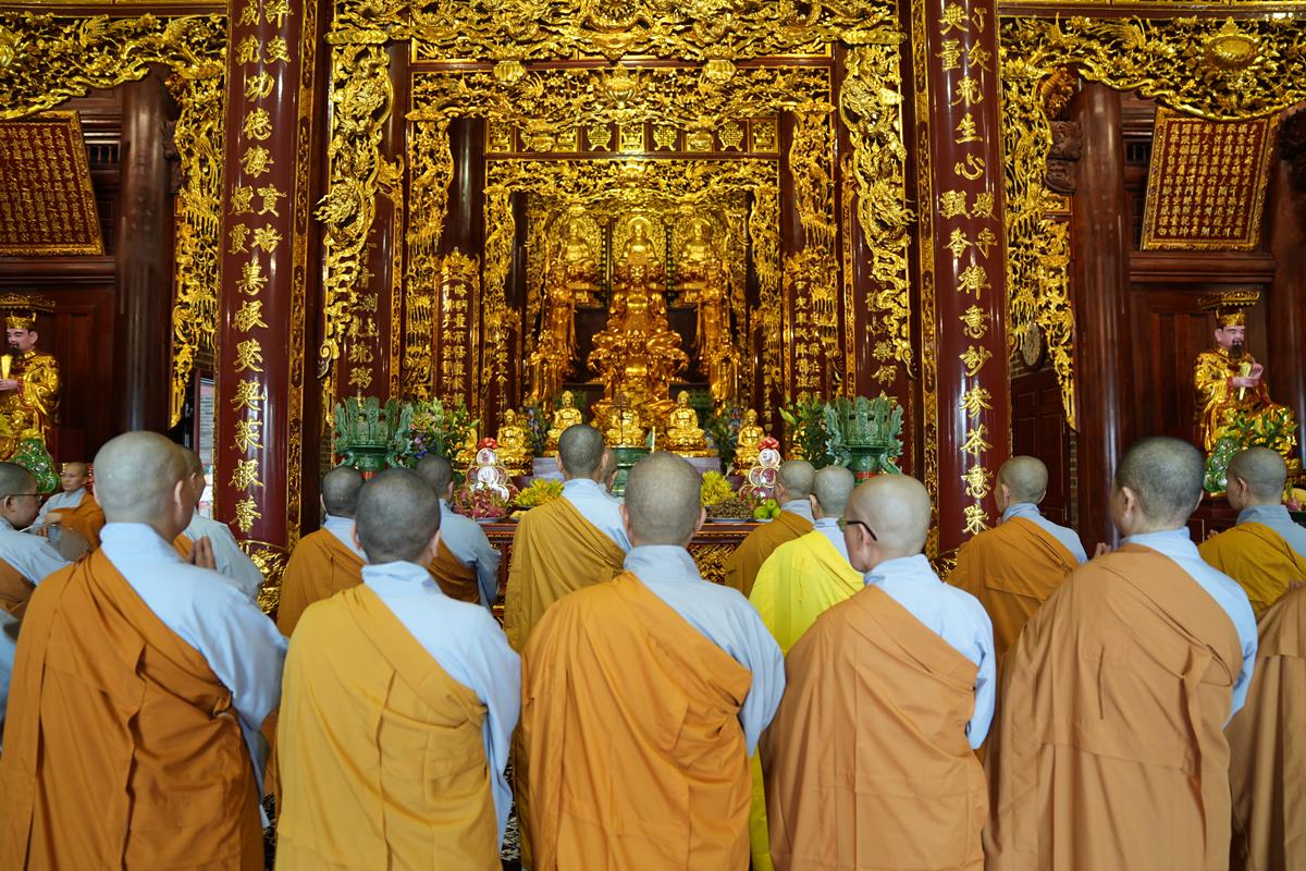 Phân ban Ni giới TW thăm và cúng dàng Trường hạ tại tỉnh Thái Nguyên và Phú Thọ - ảnh 27