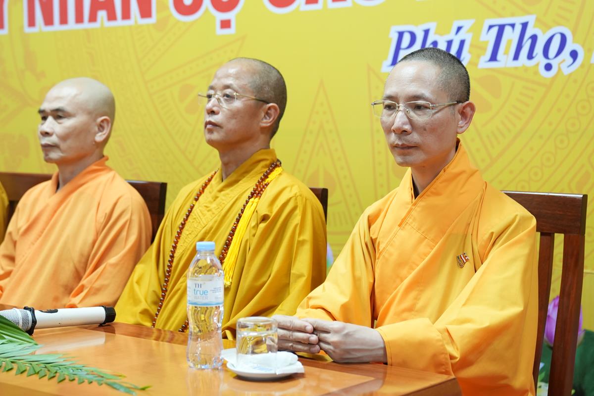 Phân ban Ni giới TW thăm và cúng dàng Trường hạ tại tỉnh Thái Nguyên và Phú Thọ - ảnh 47