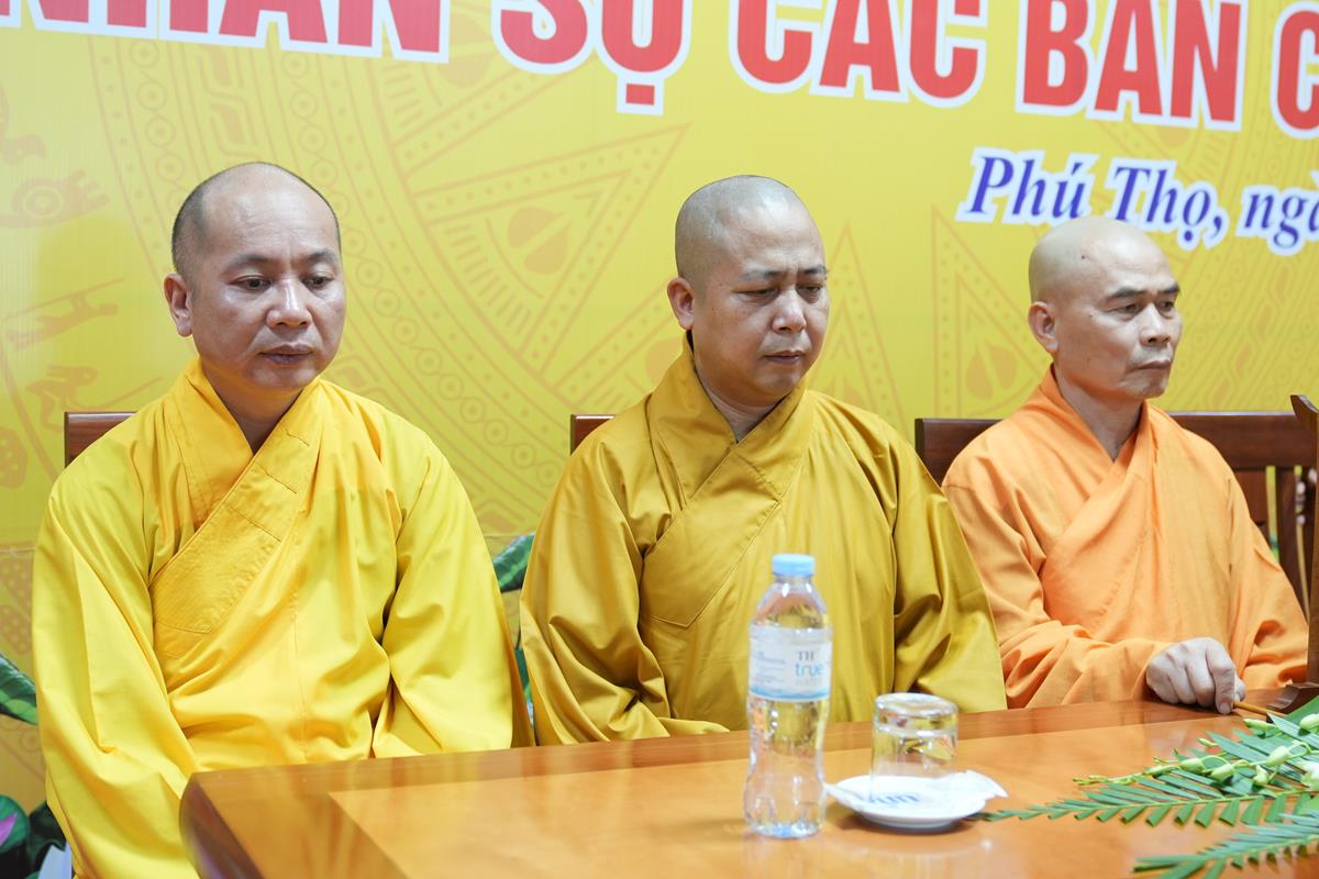 Phân ban Ni giới TW thăm và cúng dàng Trường hạ tại tỉnh Thái Nguyên và Phú Thọ - ảnh 51
