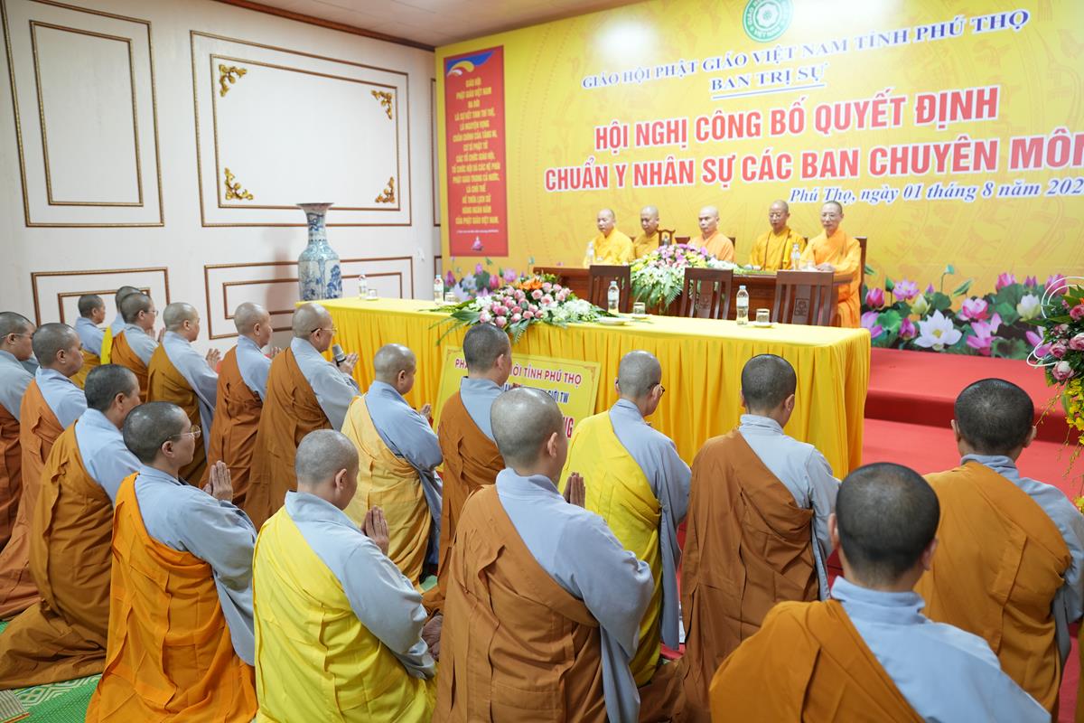 Phân ban Ni giới TW thăm và cúng dàng Trường hạ tại tỉnh Thái Nguyên và Phú Thọ - ảnh 55