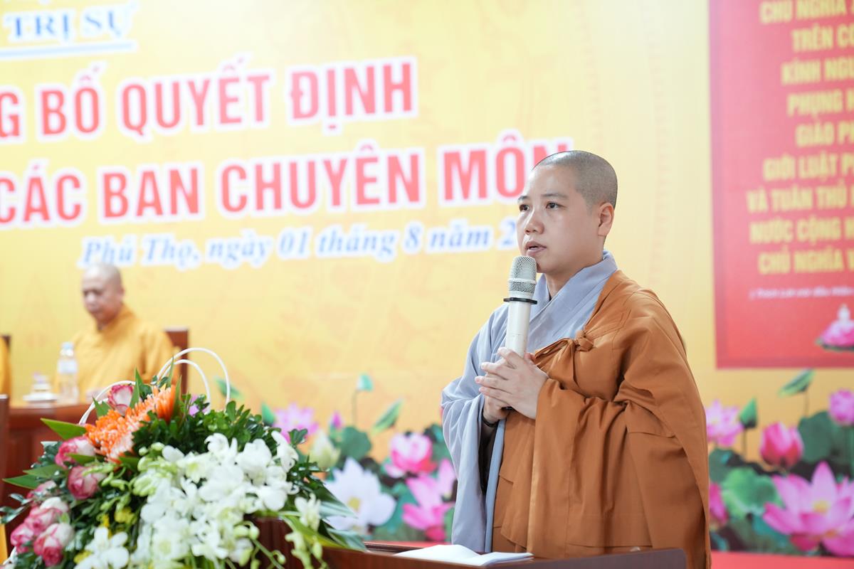 Phân ban Ni giới TW thăm và cúng dàng Trường hạ tại tỉnh Thái Nguyên và Phú Thọ - ảnh 57