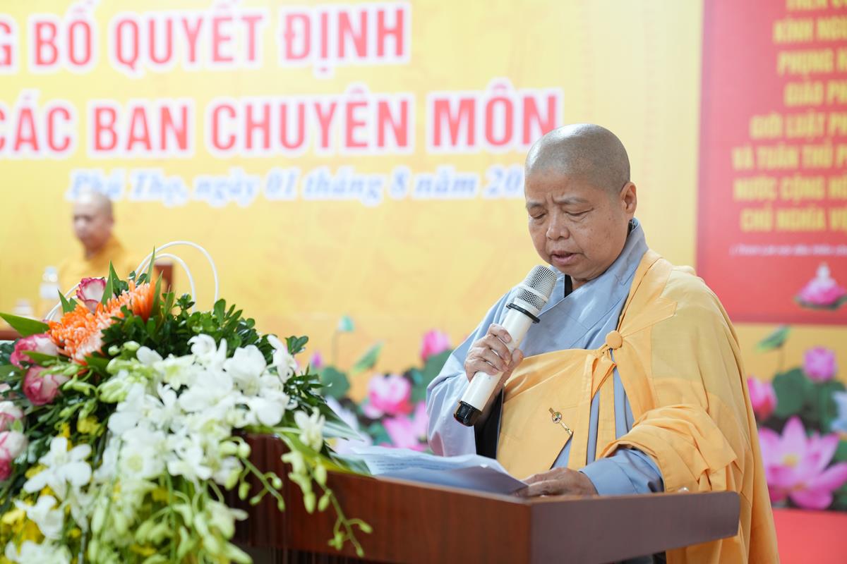 Phân ban Ni giới TW thăm và cúng dàng Trường hạ tại tỉnh Thái Nguyên và Phú Thọ - ảnh 69