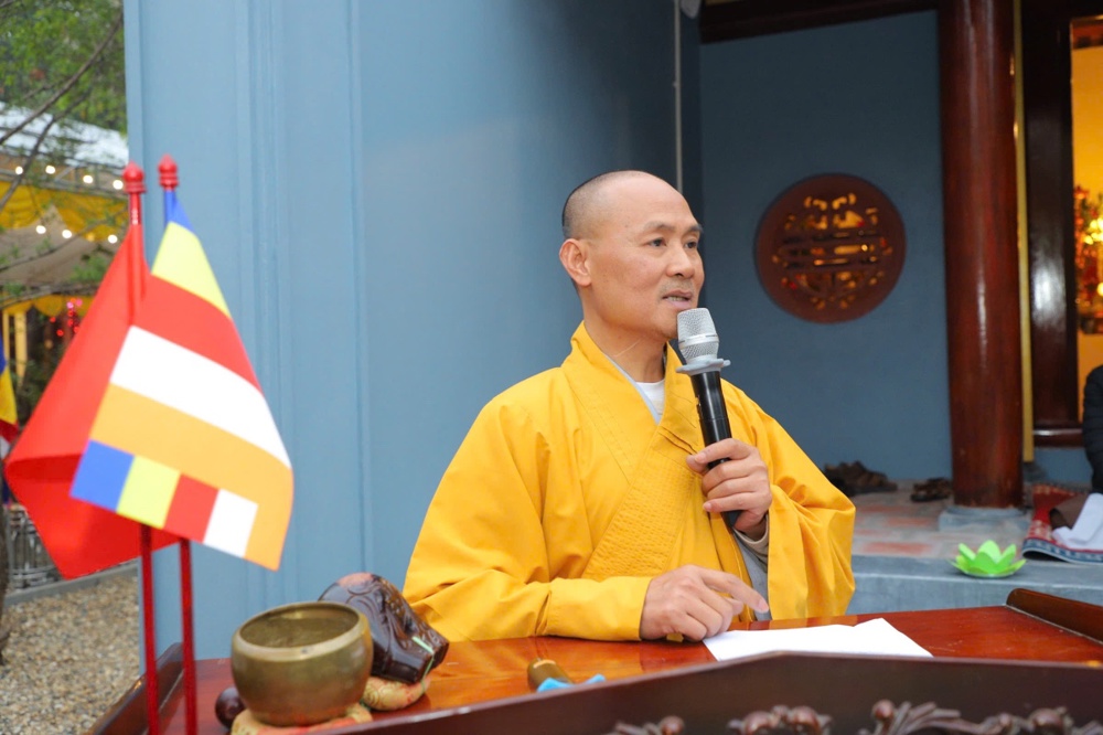 Phú Thọ: Lung linh đêm Hoa đăng mừng Phật Thành đạo và Khởi sắc kỳ thi Giáo lý cho 600 Phật tử - ảnh 3