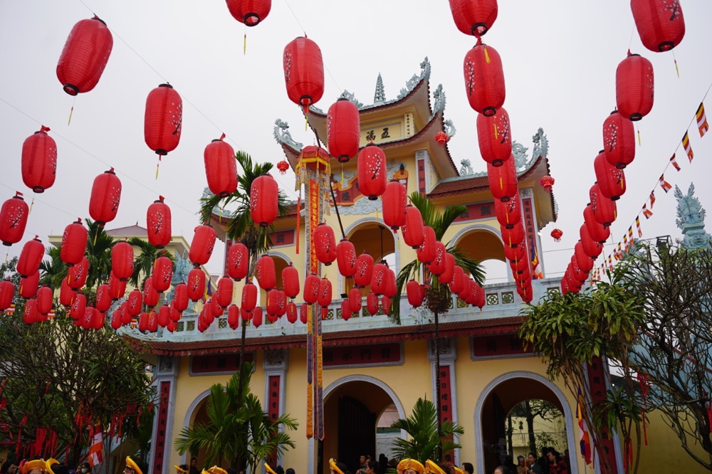 Phú Thọ: Phường Vĩnh Yên tổ chức Lễ hội truyền thống và khánh thành Ngôi Tam Bảo - ảnh 13