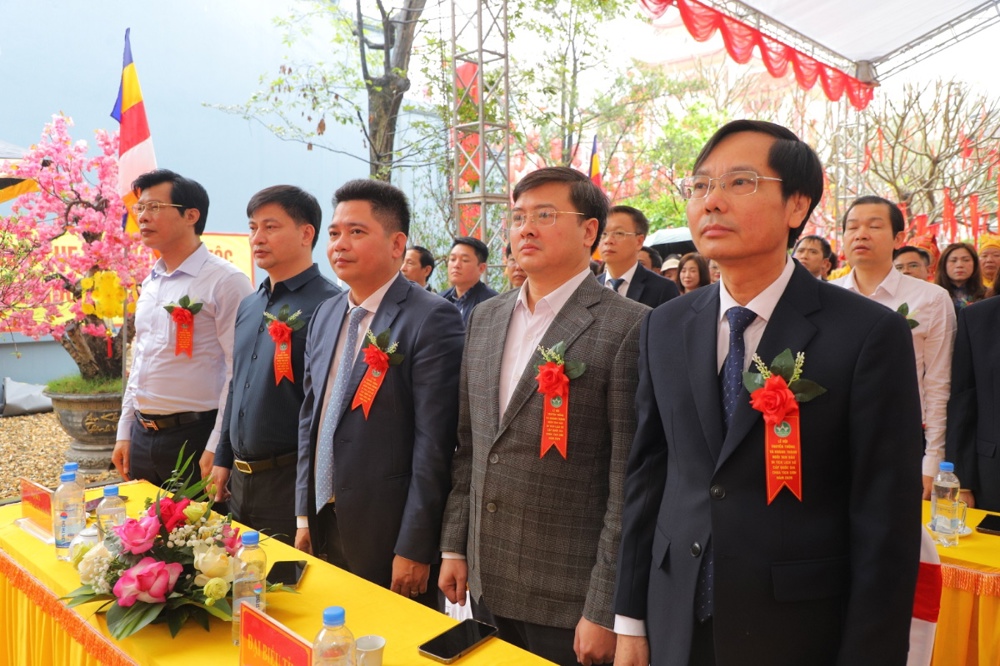 Phú Thọ: Phường Vĩnh Yên tổ chức Lễ hội truyền thống và khánh thành Ngôi Tam Bảo - ảnh 37