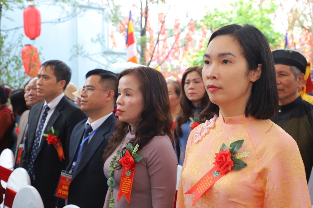 Phú Thọ: Phường Vĩnh Yên tổ chức Lễ hội truyền thống và khánh thành Ngôi Tam Bảo - ảnh 43