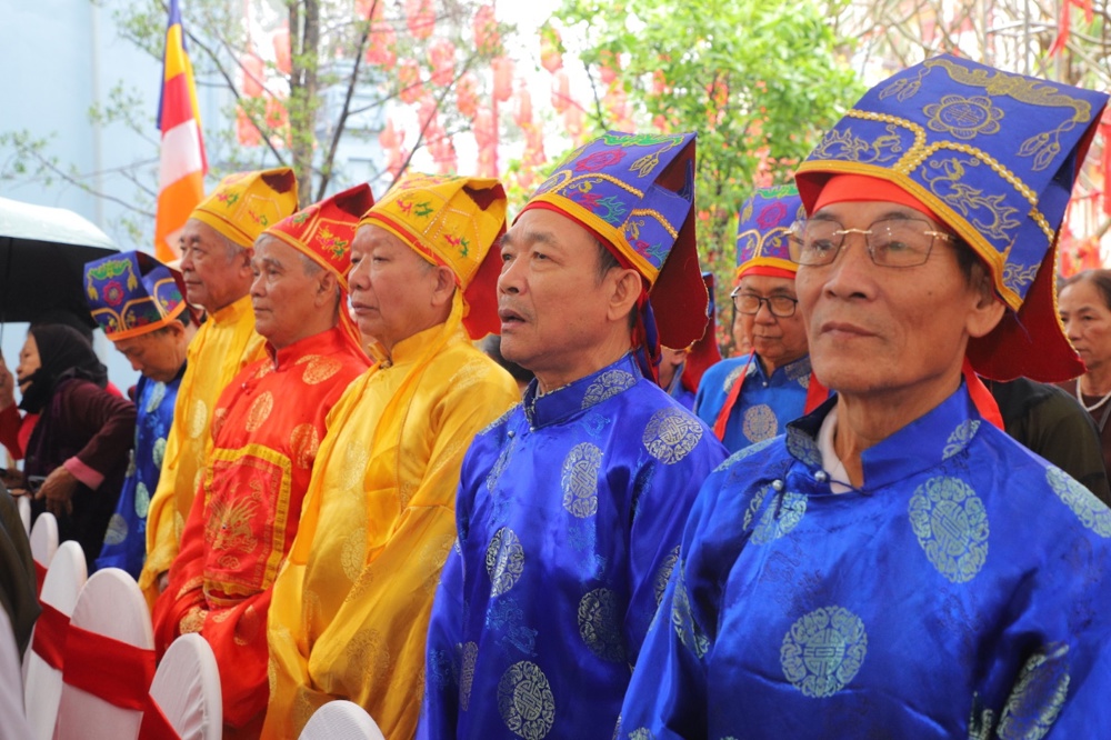 Phú Thọ: Phường Vĩnh Yên tổ chức Lễ hội truyền thống và khánh thành Ngôi Tam Bảo - ảnh 47