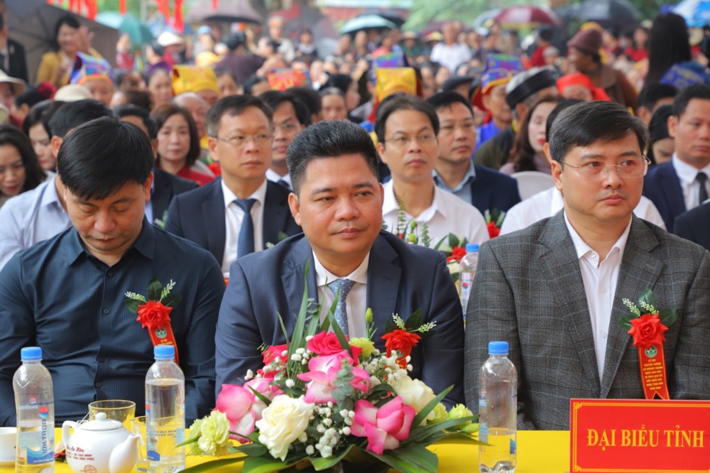 Phú Thọ: Phường Vĩnh Yên tổ chức Lễ hội truyền thống và khánh thành Ngôi Tam Bảo - ảnh 49