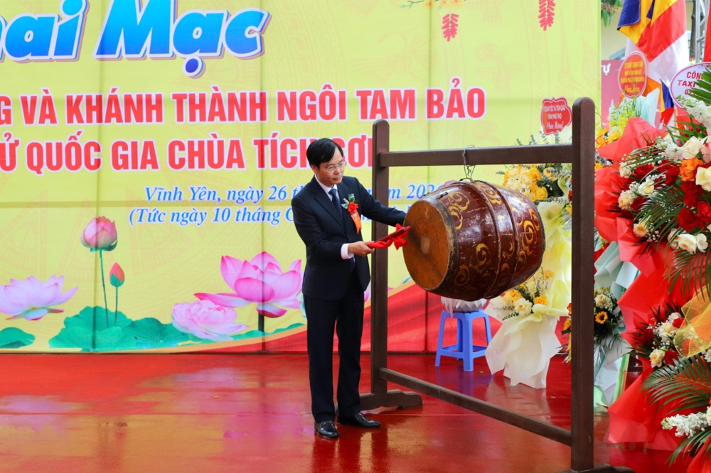 Phú Thọ: Phường Vĩnh Yên tổ chức Lễ hội truyền thống và khánh thành Ngôi Tam Bảo - ảnh 51