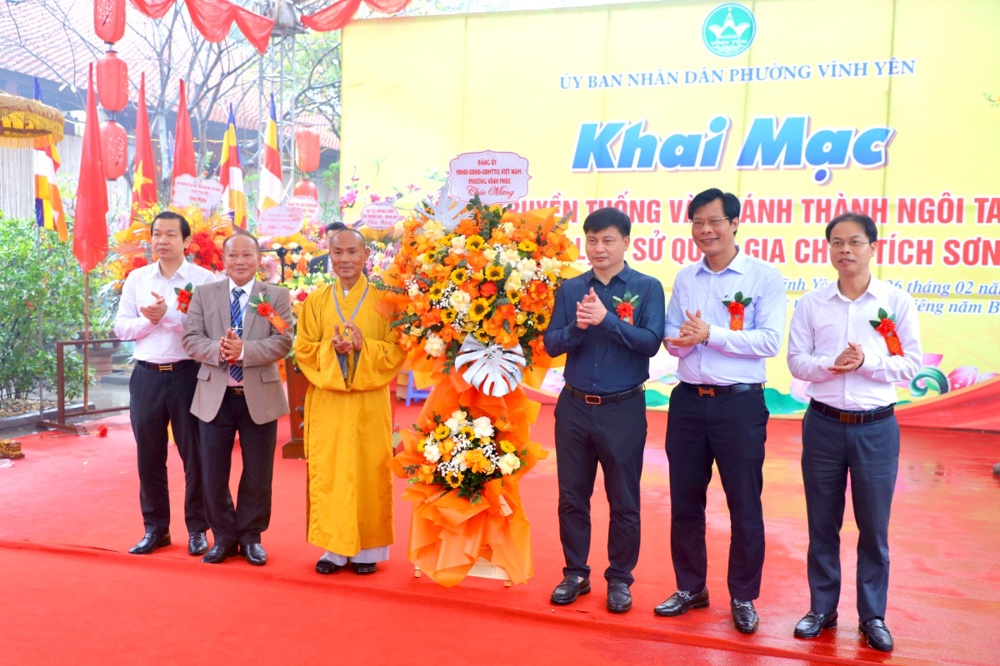 Phú Thọ: Phường Vĩnh Yên tổ chức Lễ hội truyền thống và khánh thành Ngôi Tam Bảo - ảnh 56