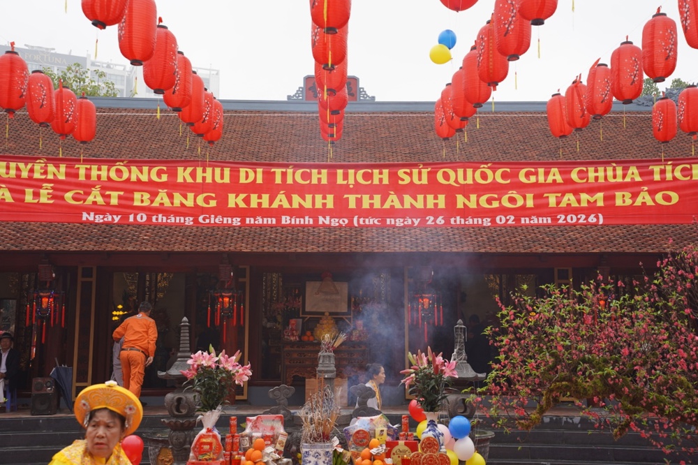 Phú Thọ: Phường Vĩnh Yên tổ chức Lễ hội truyền thống và khánh thành Ngôi Tam Bảo - ảnh 8