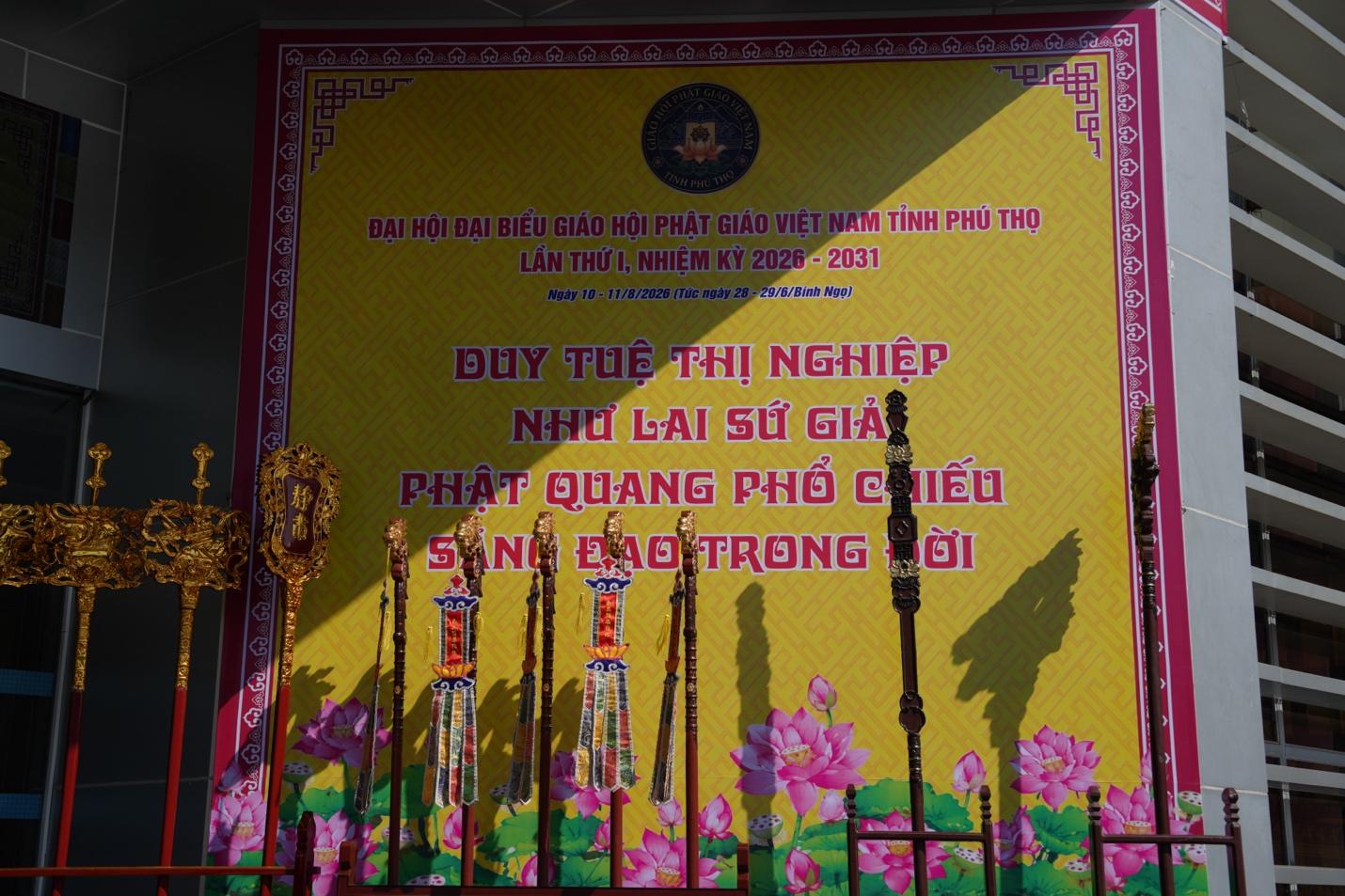 Phú Thọ: Không khí trước thềm Đại hội đại biểu Phật giáo tỉnh lần thứ I - ảnh 6