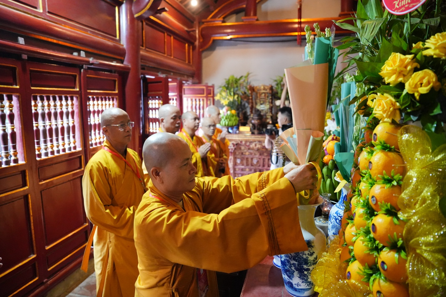 Phú Thọ: Trang nghiêm dâng hương tại Đền Hùng, tưởng niệm các Anh hùng liệt sĩ trước thềm Đại hội Phật giáo tỉnh lần thứ I, nhiệm kỳ 2026-2031 - ảnh 16