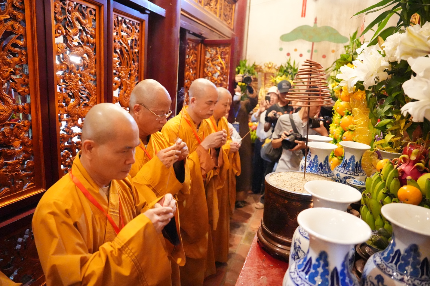 Phú Thọ: Trang nghiêm dâng hương tại Đền Hùng, tưởng niệm các Anh hùng liệt sĩ trước thềm Đại hội Phật giáo tỉnh lần thứ I, nhiệm kỳ 2026-2031 - ảnh 24