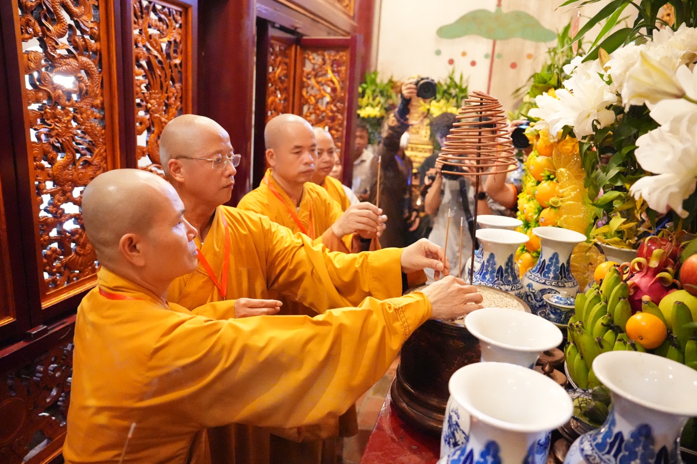 Phú Thọ: Trang nghiêm dâng hương tại Đền Hùng, tưởng niệm các Anh hùng liệt sĩ trước thềm Đại hội Phật giáo tỉnh lần thứ I, nhiệm kỳ 2026-2031 - ảnh 25