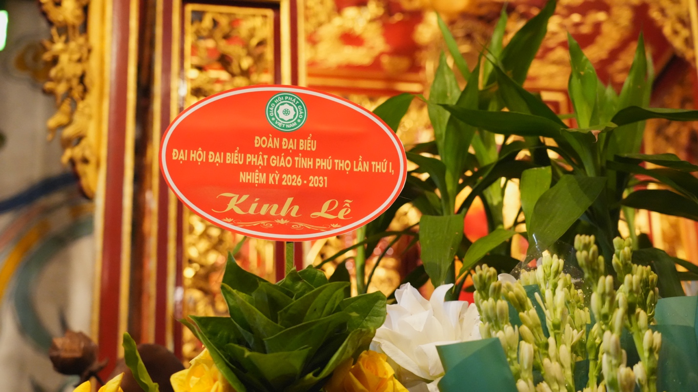 Phú Thọ: Trang nghiêm dâng hương tại Đền Hùng, tưởng niệm các Anh hùng liệt sĩ trước thềm Đại hội Phật giáo tỉnh lần thứ I, nhiệm kỳ 2026-2031 - ảnh 56