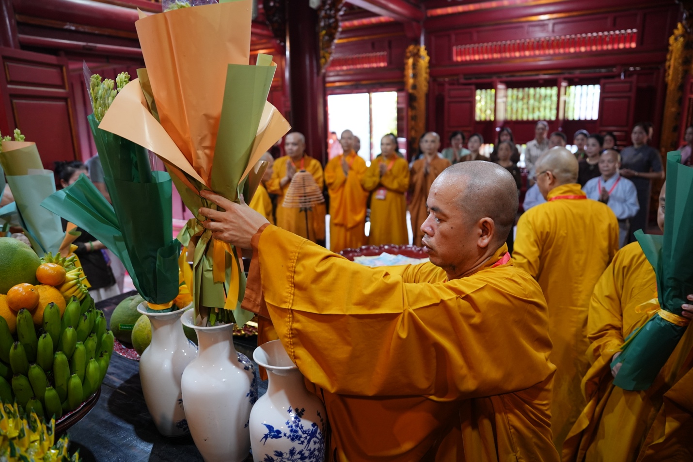 Phú Thọ: Trang nghiêm dâng hương tại Đền Hùng, tưởng niệm các Anh hùng liệt sĩ trước thềm Đại hội Phật giáo tỉnh lần thứ I, nhiệm kỳ 2026-2031 - ảnh 8