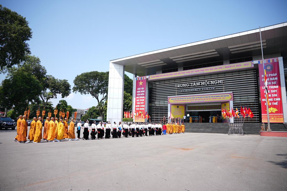 Phiên làm việc thứ nhất Đại hội Đại biểu Phật giáo tỉnh Phú Thọ lần thứ I nhiệm kỳ 2026 - ảnh 9