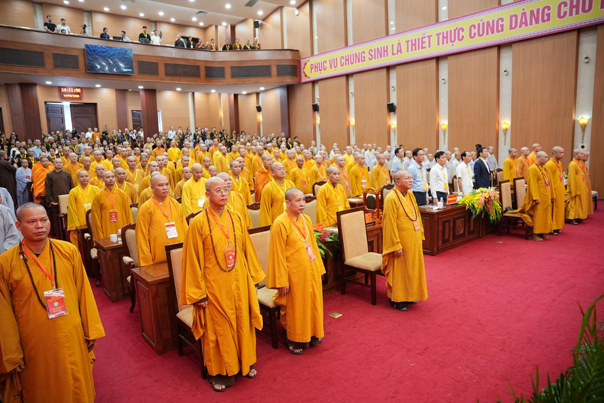 Phiên làm việc thứ nhất Đại hội Đại biểu Phật giáo tỉnh Phú Thọ lần thứ I nhiệm kỳ 2026 - ảnh 13
