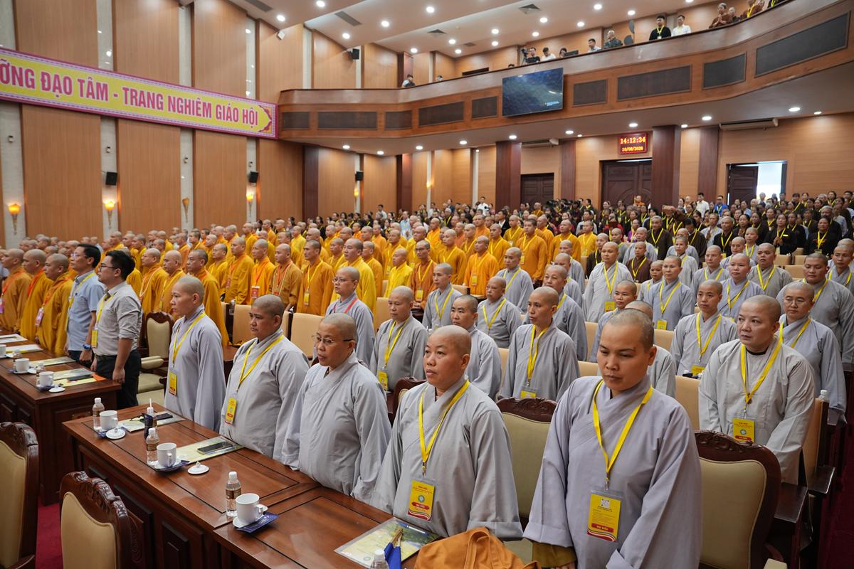 Phiên làm việc thứ nhất Đại hội Đại biểu Phật giáo tỉnh Phú Thọ lần thứ I nhiệm kỳ 2026 - ảnh 14