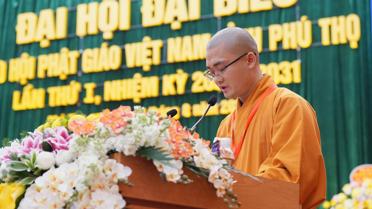 Phiên làm việc thứ nhất Đại hội Đại biểu Phật giáo tỉnh Phú Thọ lần thứ I nhiệm kỳ 2026 - ảnh 16