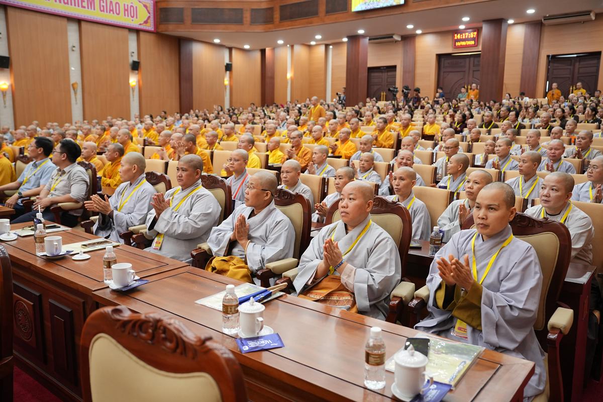 Phiên làm việc thứ nhất Đại hội Đại biểu Phật giáo tỉnh Phú Thọ lần thứ I nhiệm kỳ 2026 - ảnh 19