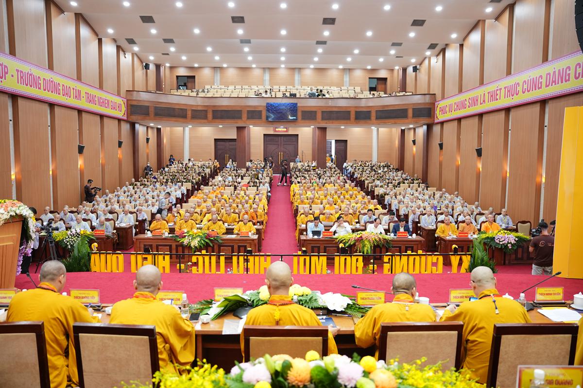 Phiên làm việc thứ nhất Đại hội Đại biểu Phật giáo tỉnh Phú Thọ lần thứ I nhiệm kỳ 2026 - ảnh 38