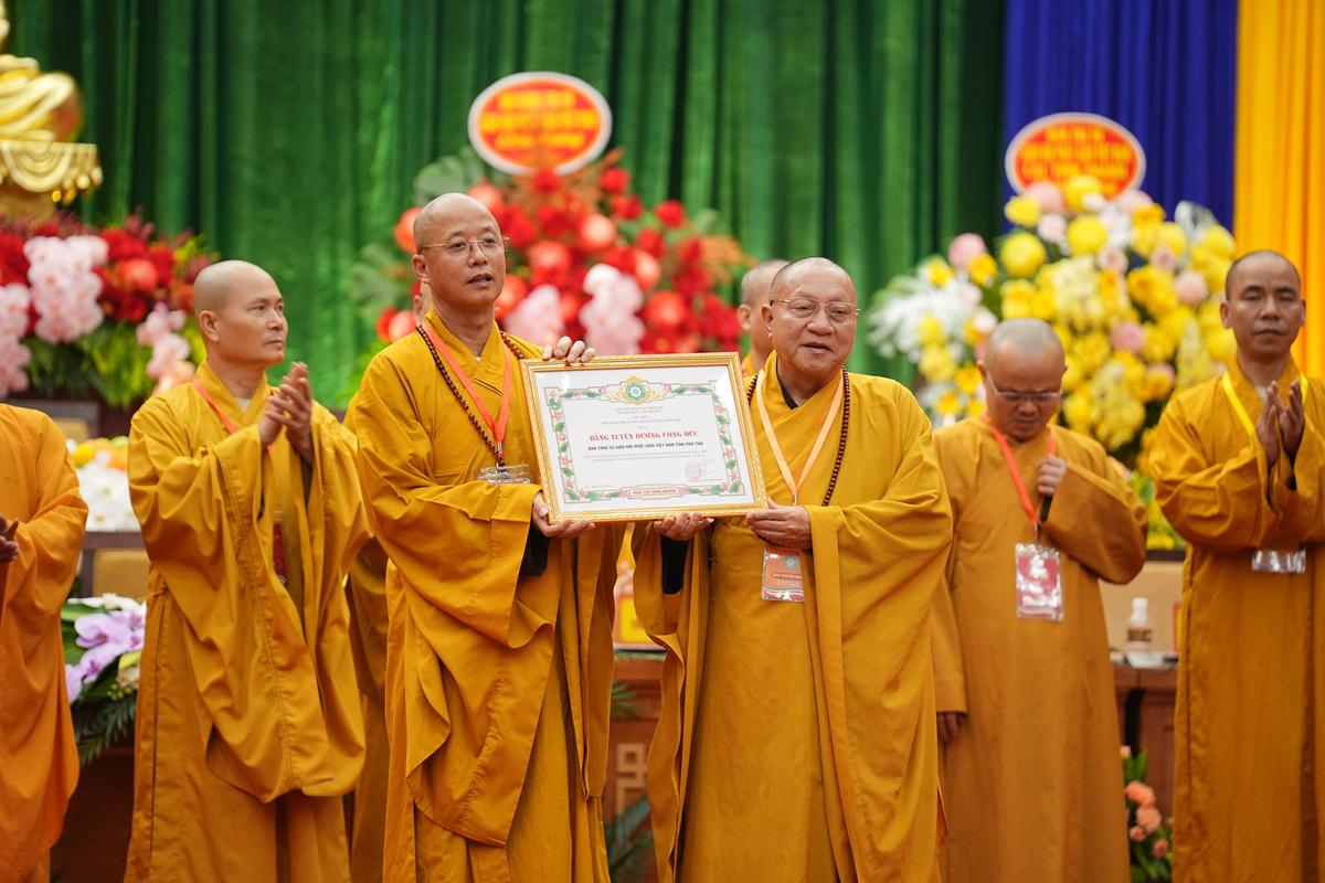 Phiên làm việc thứ nhất Đại hội Đại biểu Phật giáo tỉnh Phú Thọ lần thứ I nhiệm kỳ 2026 - ảnh 67