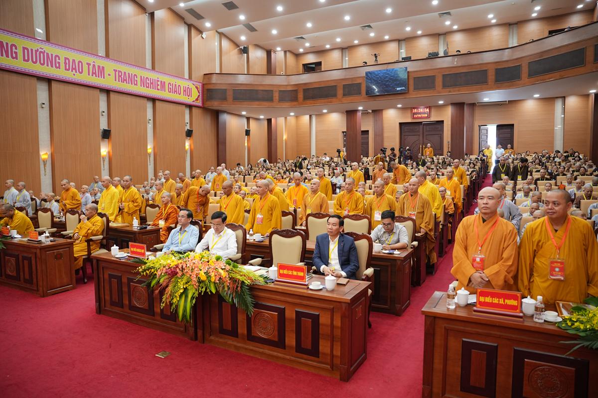 Phiên làm việc thứ nhất Đại hội Đại biểu Phật giáo tỉnh Phú Thọ lần thứ I nhiệm kỳ 2026 - ảnh 80