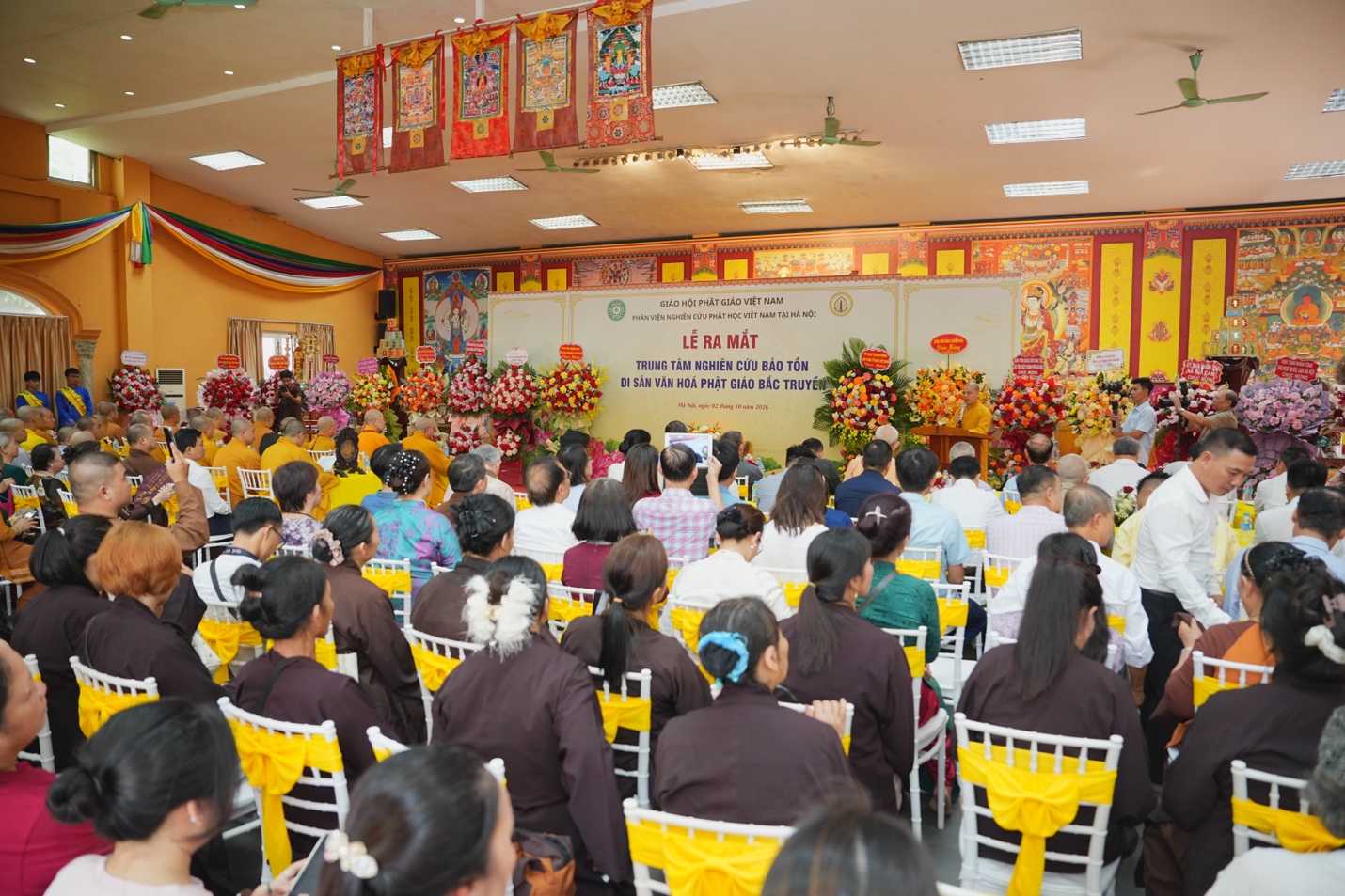 Ra mắt Trung tâm Nghiên cứu và Bảo tồn Di sản Văn hóa Phật giáo Bắc Truyền - ảnh 2