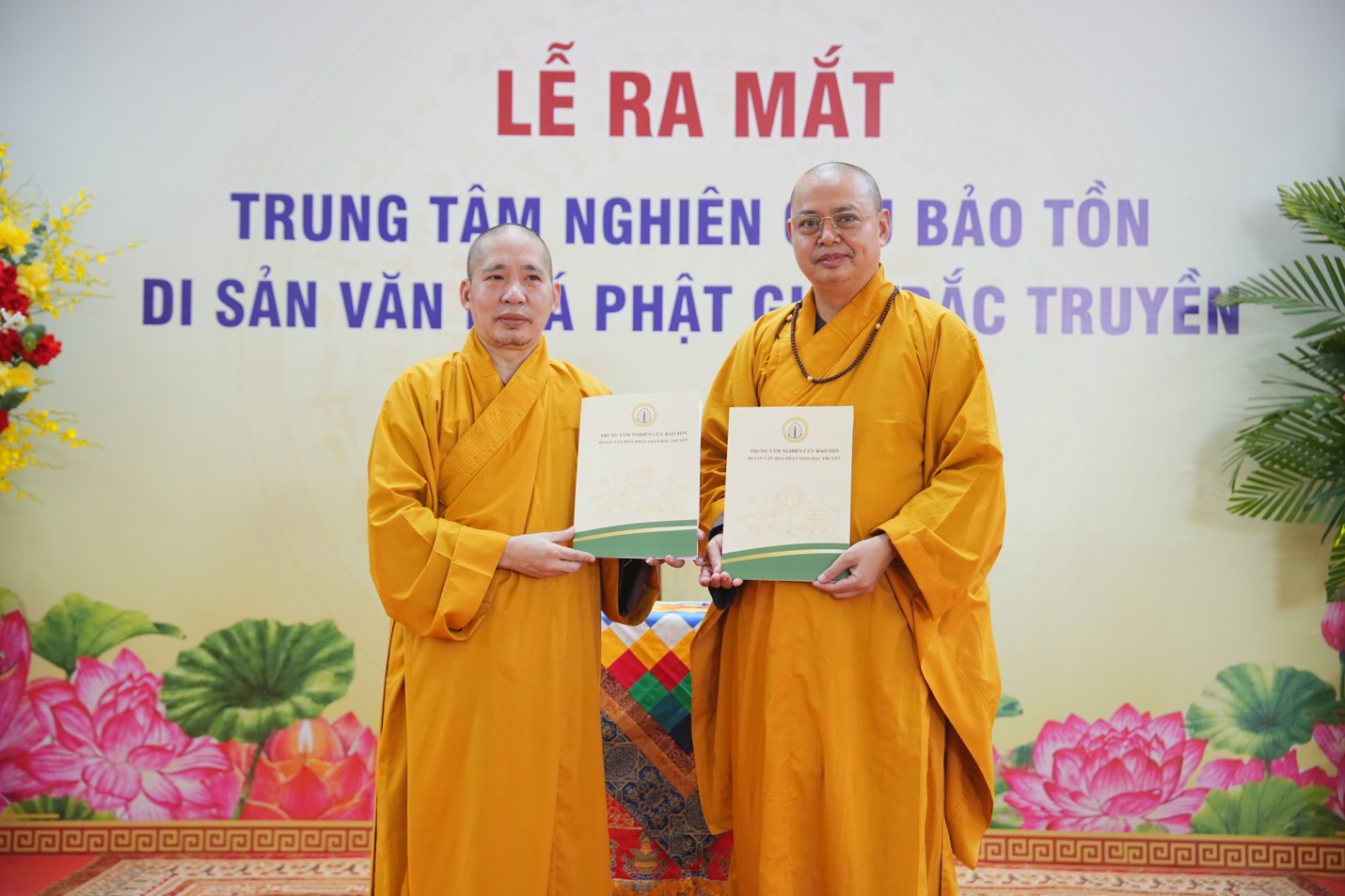 Ra mắt Trung tâm Nghiên cứu và Bảo tồn Di sản Văn hóa Phật giáo Bắc Truyền - ảnh 28