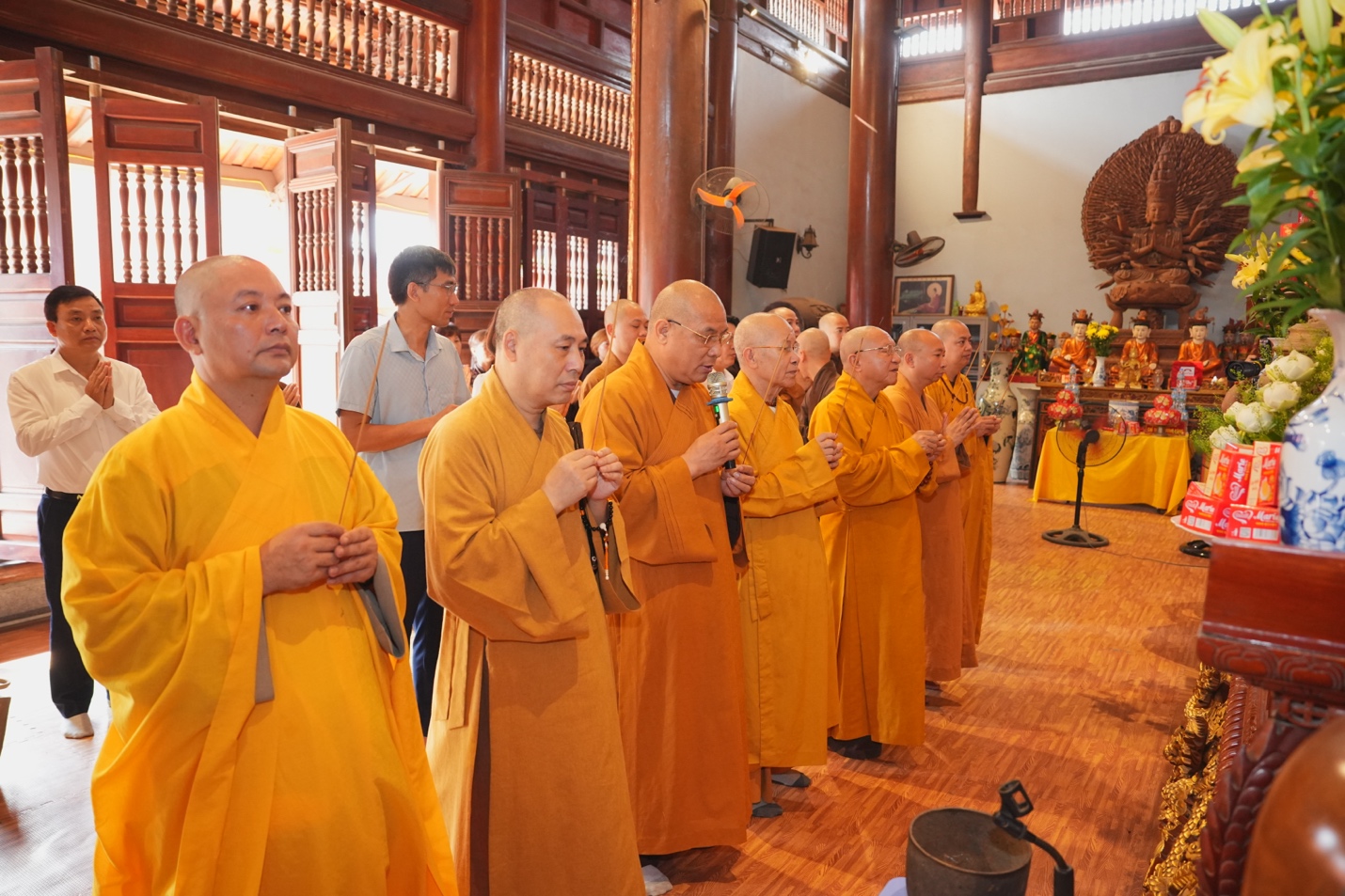 Ra mắt Trung tâm Nghiên cứu và Bảo tồn Di sản Văn hóa Phật giáo Bắc Truyền - ảnh 37