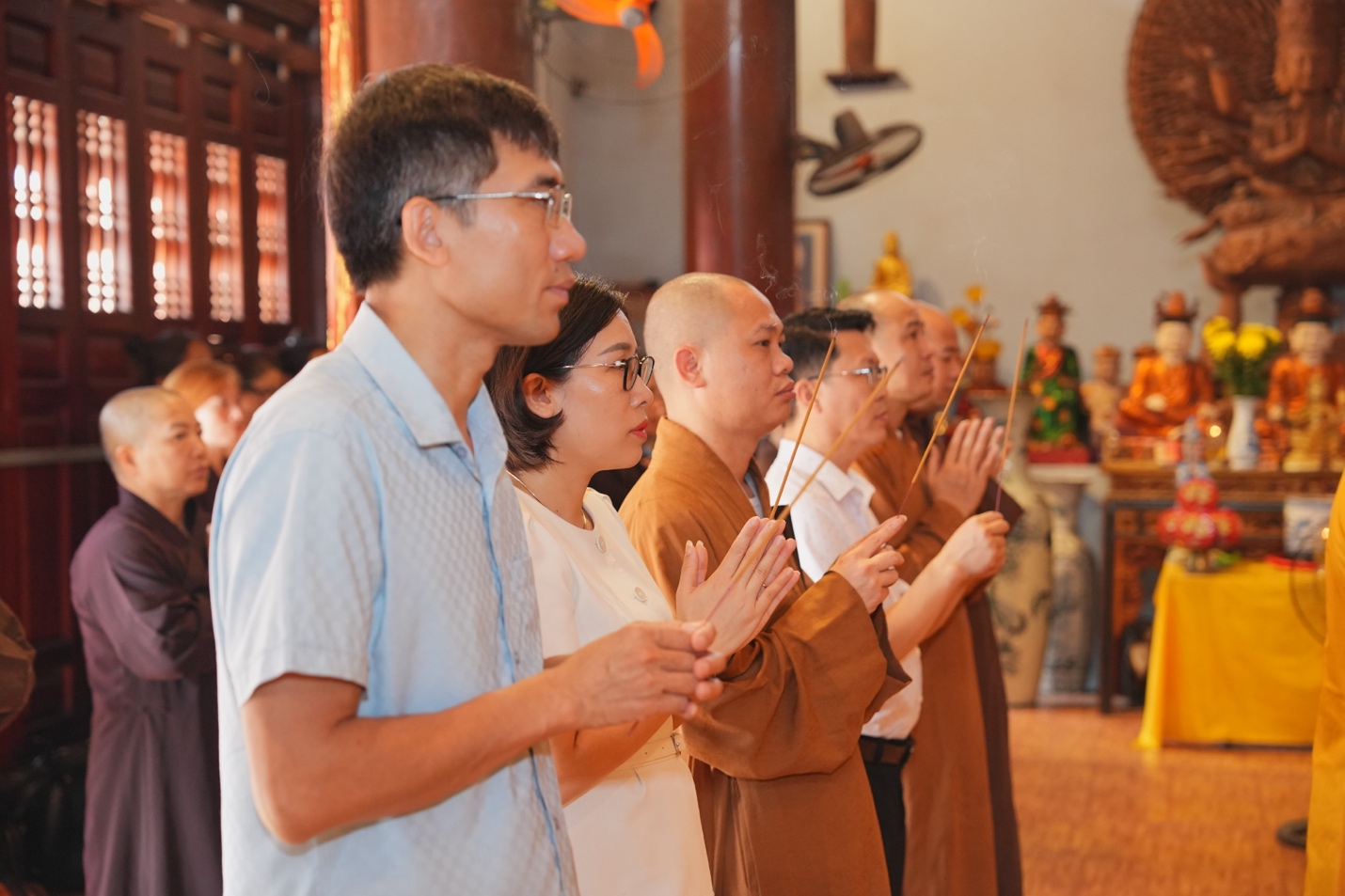 Ra mắt Trung tâm Nghiên cứu và Bảo tồn Di sản Văn hóa Phật giáo Bắc Truyền - ảnh 38