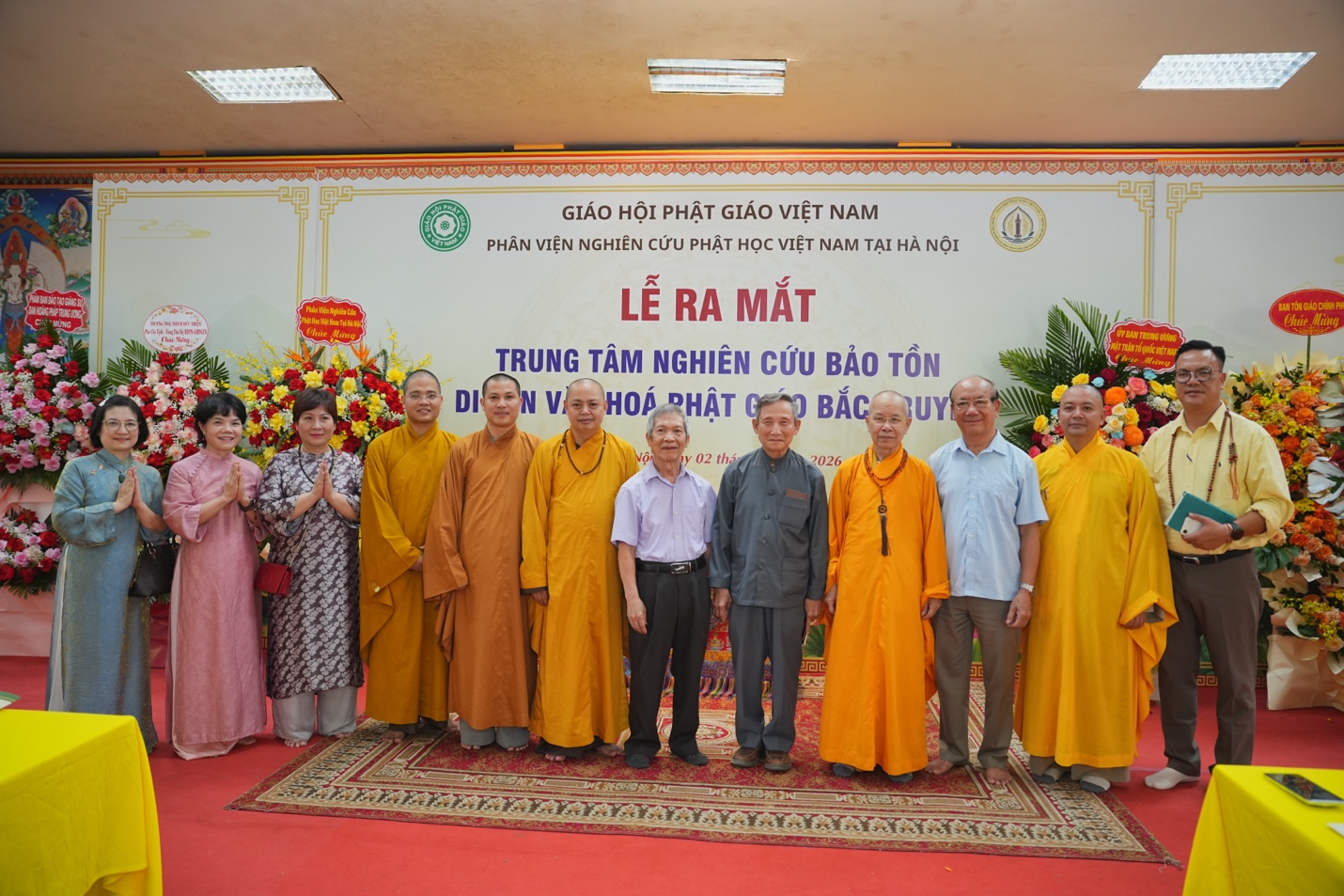 Ra mắt Trung tâm Nghiên cứu và Bảo tồn Di sản Văn hóa Phật giáo Bắc Truyền - ảnh 50